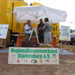 Regionalbauernverband Starkenburg mit dem Info-Truck „Grüne Energie Hessen“ auf dem Beerfelder Pferdemarkt