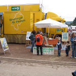 Regionalbauernverband Starkenburg mit dem Info-Truck „Grüne Energie Hessen“ auf dem Beerfelder Pferdemarkt