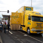Regionalbauernverband Starkenburg mit dem Info-Truck „Grüne Energie Hessen“ auf dem Beerfelder Pferdemarkt
