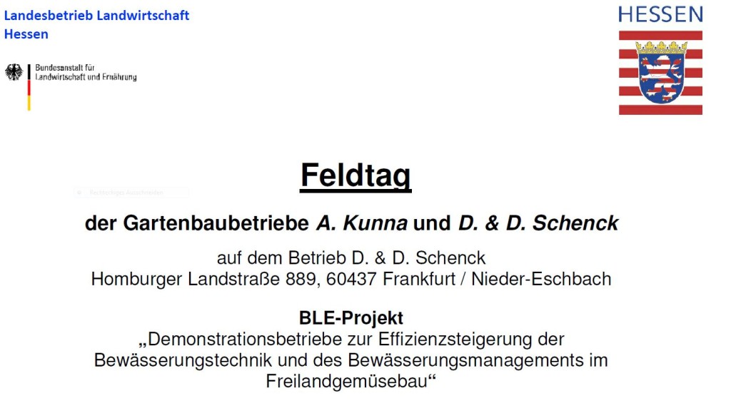 Feldtag BLE-Projekt 04.08.15.1