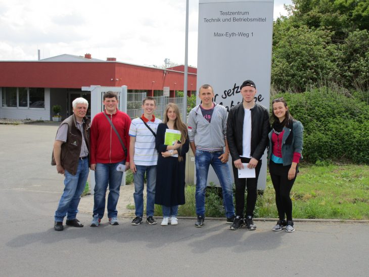 Ukrainische Studenten zu Besuch im DLG Testzentrum