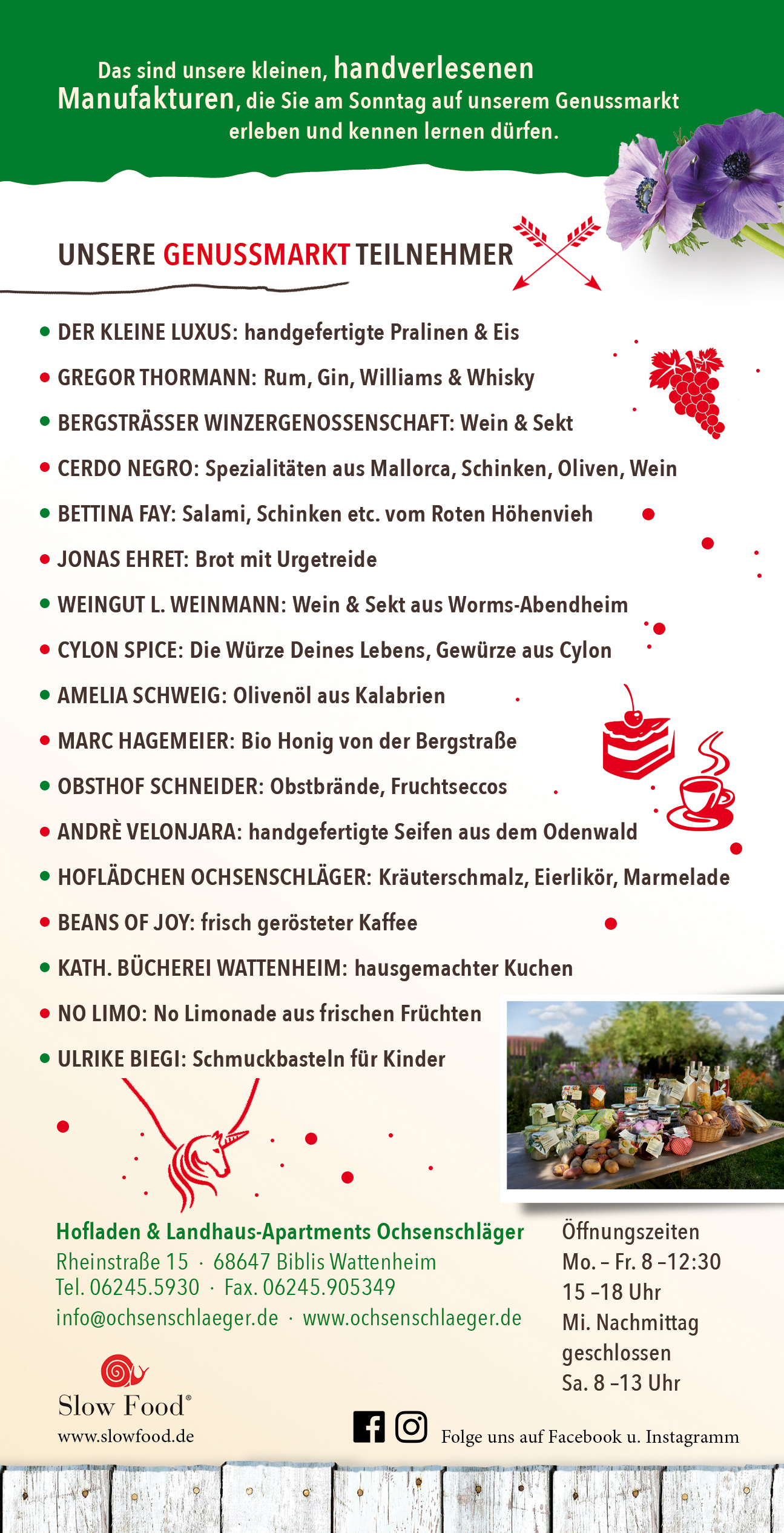 Hoffest "Wein und Genuss"